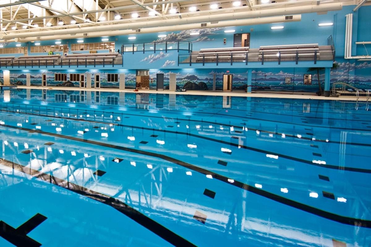 Swimming pool at Fort McMurray